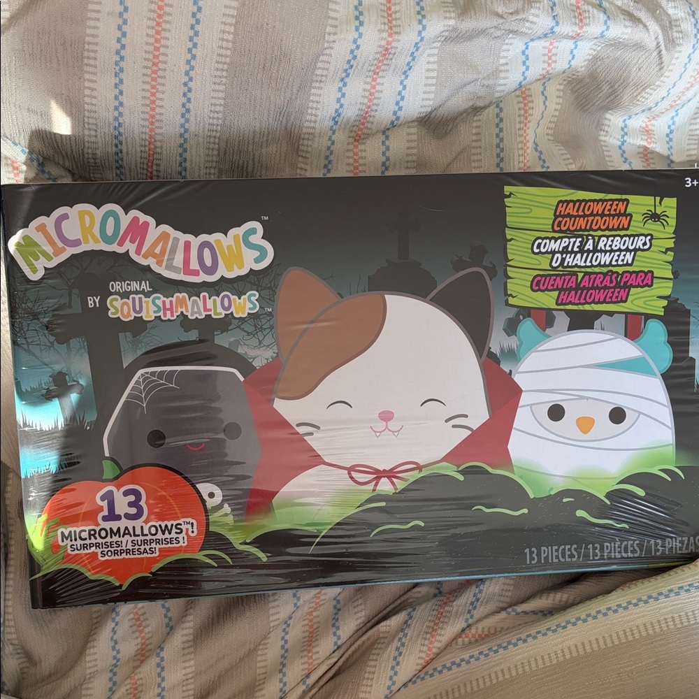Squishmallows Halloween Countdown Set - Black, White, Brown